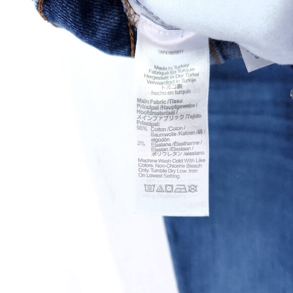 Madewell Jeans Women's 26 Blue Denim Mid-Rise Kick Out Bootcut Leg Zip Fly Retro - Picture 8 of 14